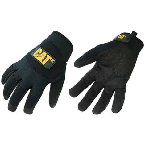 Caterpillar – Gants de manutention en clarino synthétique – Dos en spandex extensible – Doublure Thinsulate – Normes EN 420 et EN 388 2121 – Taille 9 (L) - CAT12211