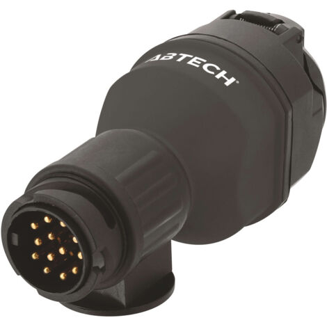 Adaptateur Canbus male 13 plots femelle 7plots - 12V - Pour véhicules récents et équipements signalisation sans fil
