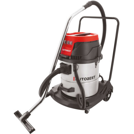 Aspirateur eau et poussières 60 litres - 3000W - 3 niveaux de puissance d'aspiration - filtre HEPA - Câble 5m - Flexible 4m (1/5)