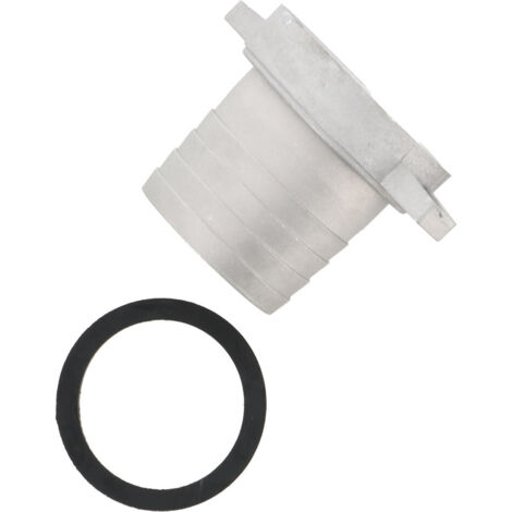 Ensemble raccord cannelé - pour Pompe à eau thermique moteur 5,5CV 4 tps - pièce de rechange pour ref OXEO 760404