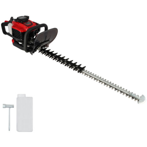 Taille haie thermique PRO - Moteur 2 temps 22,5 cm³ - Grande Lame 76cm - léger - Anti-vibrations - Poignée rotative