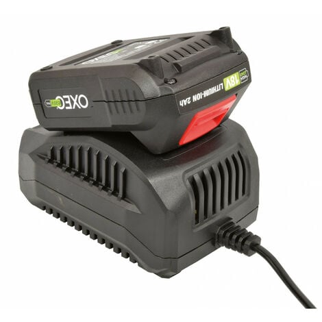 Chargeur rapide batterie 18V Easy Full - 2.4A - compatible batteries d'outils de Jardinage et Bricolage sans fil Easy Full