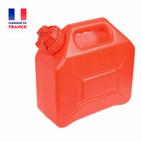 Jerrican plastique 5l renforcé avec bec verseur intégré