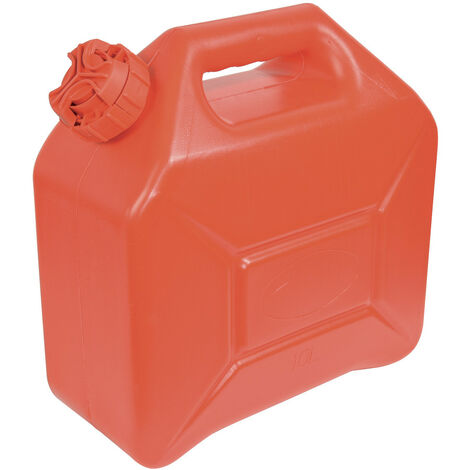 Jerrican plastique 10l renforcé avec bec verseur intégré