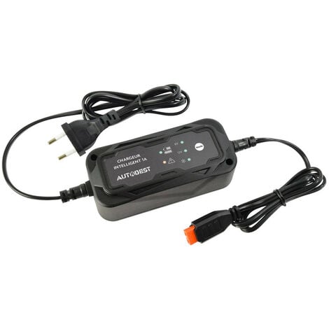 Generic Chargeur de batterie de voiture Moto automatique 110V à 220V à 12V  6A LCD Smart à prix pas cher