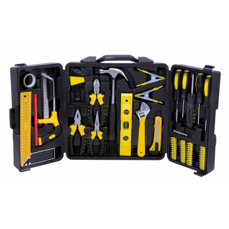 AREBOS Boîte à outils 1200 pièces Boîte à outils Coffret à outils