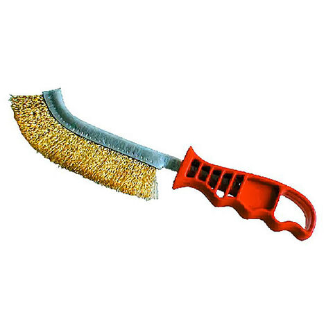 Brosse métal convexe pour étriers de freins, longueur 250 mm - AUTOBEST