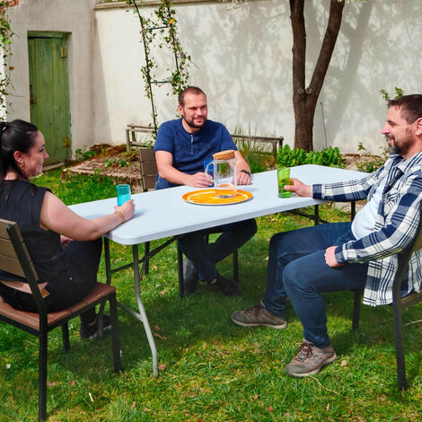 table pliable pour tonnelle de fete - table pliante pour 8 personnes