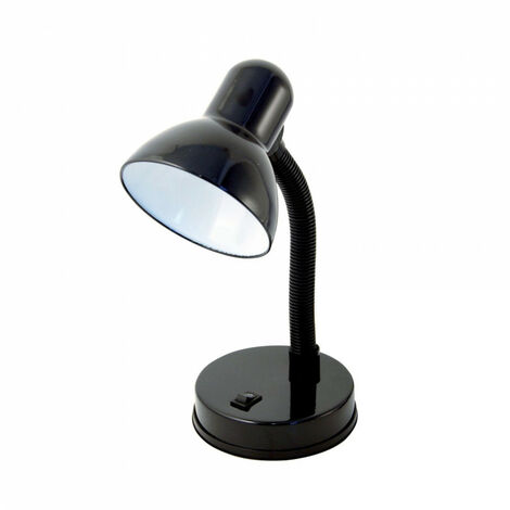 Lampe de Bureau Flexible Petit Model avec interrupteur - Noir