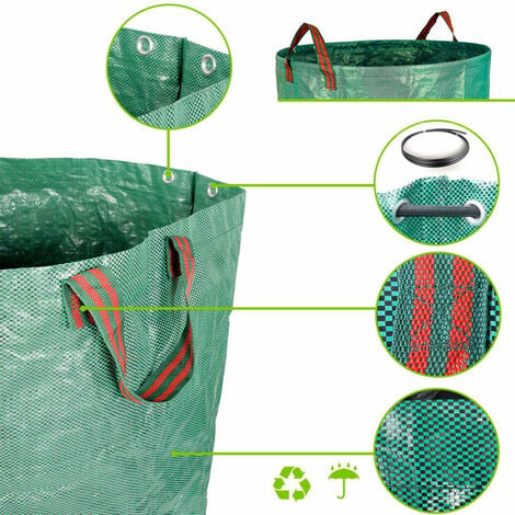 Sac à déchets verts pop up - 116L : Sacs à déchets verts et