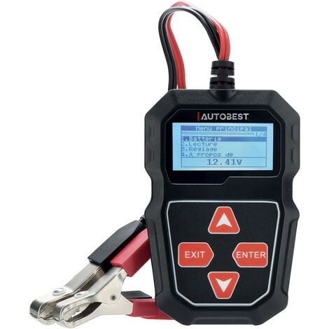 Aramox Testeur de Relais Automobile, testeur de Relais Automobile  électronique 12 V Outil de vérificateur de Batterie de Diagnostic de  Voiture