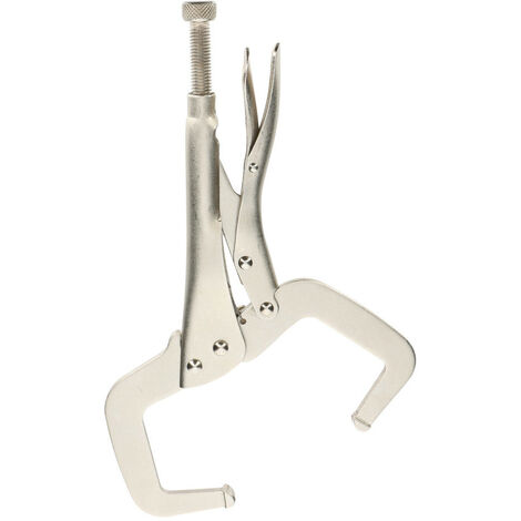Fartools 150510 – Pince étau Col De Cygne 275 Mm, Acier Chromé-vanadium, Patins Pivotants