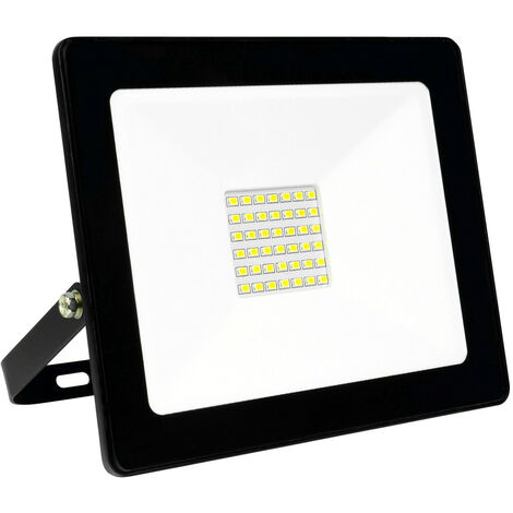 Projecteur extérieur mural aluminium led 30W extra plat IP65, 2400 lumens (1/5)