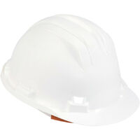 Casque de protection chantier blanc Manufrance