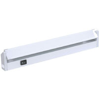 Réglette orientable 6W aluminium avec interrupteur 400 lumens