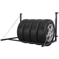 Support pneus mural Capacité 90Kg - extensible