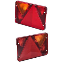 2 Cabochons Feu 6 fonctions AJBA RL 80 gauche et droit 6 fonctions - Position, stop, éclairage plaque, anti brouillard