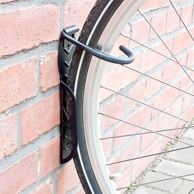 Parpyon® Porta biciclette da muro 2 gancio bici muro, porta bici
