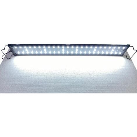 Trade Shop - Lampada 48w Luce Plafoniera Allungabile Estendibile Led  Acquario Bordo 120-150cm