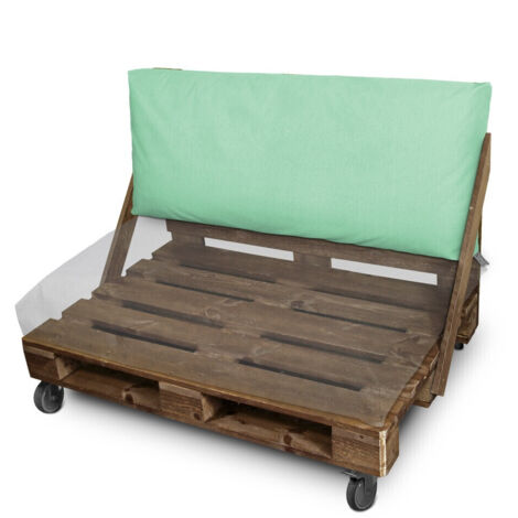 Cojines para palets de exterior Menta Descatalogados Naylim Mate Respaldo 120x45x25 (1 unidad) Menta