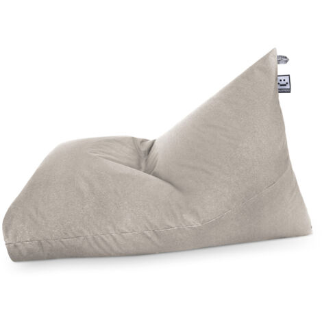 Puff Pirámide Naylim Mate para Exterior Piedra XL Piedra