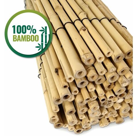 Valla jardín BAMBÚ Natural Happers 100cm x 200cm (alto x ancho) Madera
