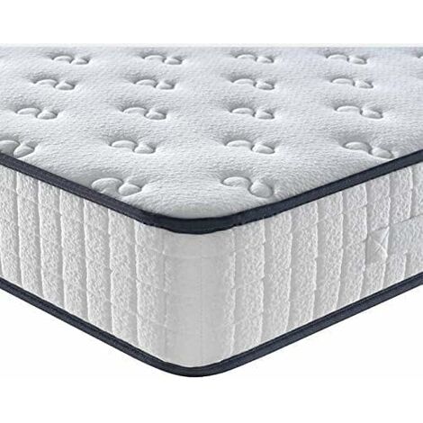 DEWINNER Matelas 90x200cm Mousse 22 cm et Mousse A Mémoire Matelas  Parfait Soutien Haute Resilience Ultra Respirante  Matelas réversible à Deux Faces entièrement utilisables