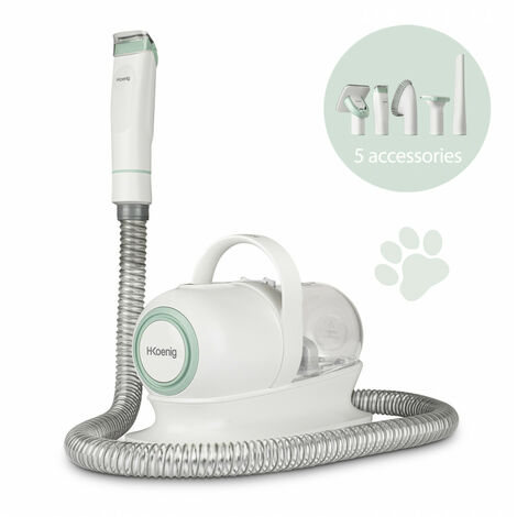 Hkoenig PAW400 aspirateur tondeuse blanc pour animaux (1/5)
