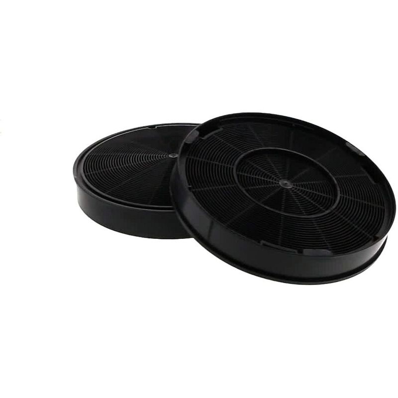 Point filtre® - fil25 - lot de 2 filtres à charbon actif pour hotte faber -  compatible 112.0067.942 - 153mm FABER Pas Cher 