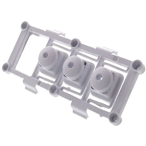 APELL, BOUTON Lave-Linge POUSSOIR Blanc (ensemble de 3)  Q-LINE (1/2)