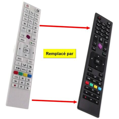 Télécommande De Rechange Pour Téléviseur Techwood RC4876 - Neuf Sous Blister