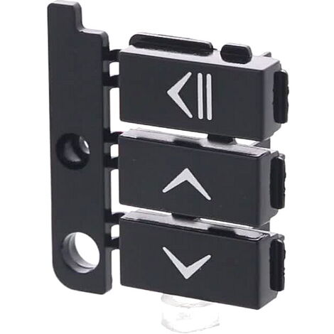 CONTINENTAL EDISON, BOUTON Lave-Vaisselle Programmateur DROIT NOIR (1/2)
