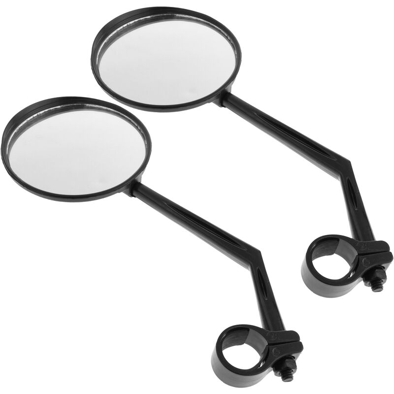 PrimeMatik - Specchietto retrovisore per bicicletta Confezione da 2 pezzi