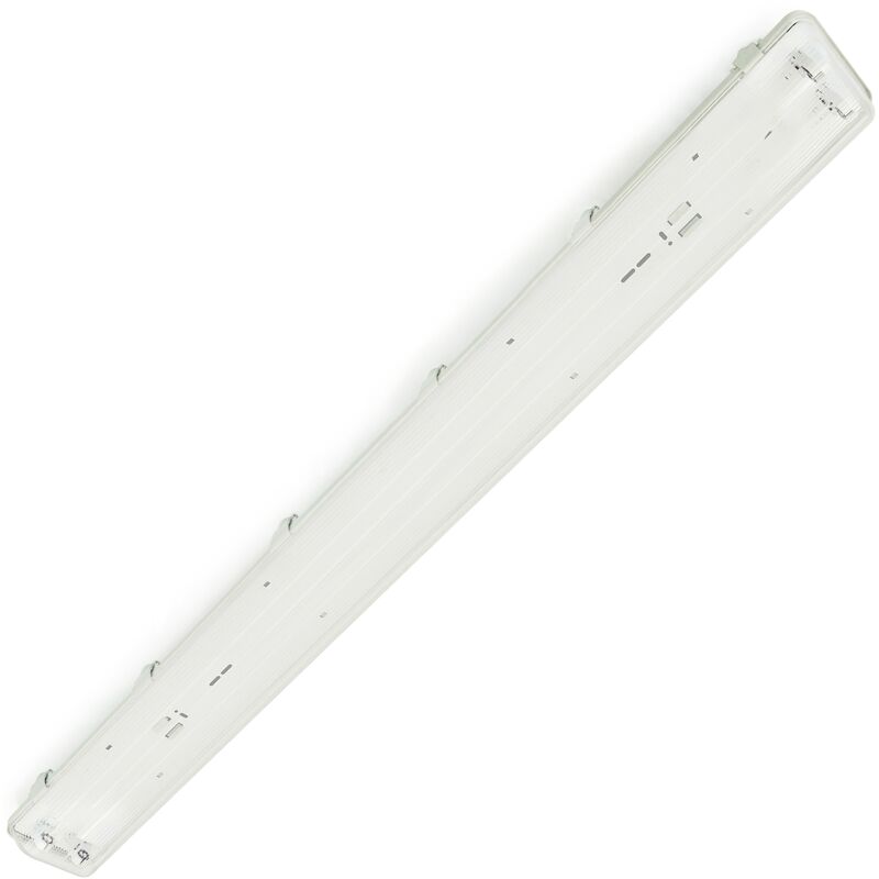 Plafoniera Stagna 1 Porta Neon Led Tubo T8 G13 120 Cm 220V 36W Soffitto  IP66 - Area Illumina