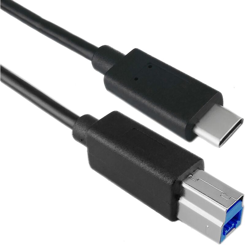 BeMatik - Cavo USB 3.0 tipo C maschio a USB 3.0 tipo B maschio 1m