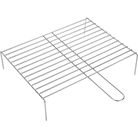 Manico A Molla Per Barbecue In Acciaio Inox – 14 Cm, Maniglia Per Griglia, Forno A Legna, Affumicatore, Ricambio Universale