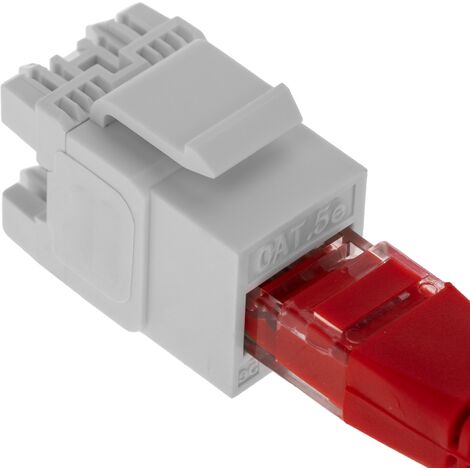 BeMatik - Keyston RJ45 femmina TB110 Cat. 5e FTP Confezione da 6 unità