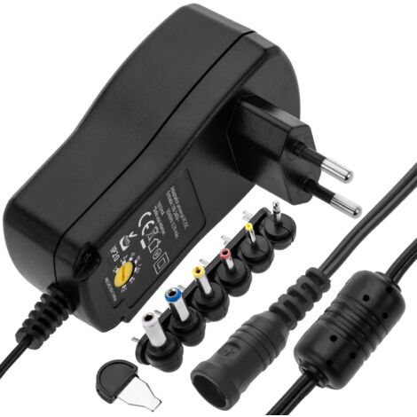 Alimentatore 12V 2A Universale - Trasformatore CA/CC Per Telecamere Sicurezza E Dispositivi Elettronici - Foto 6