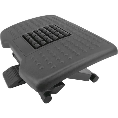 Poggiapiedi ergonomico grigio 10 kg 0 - 90° 2 livelli