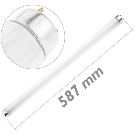 Tubo Fluorescente per Lampada elettroinsetticida antizanzare UV T5 8W BL 286mm PrimeMatik 