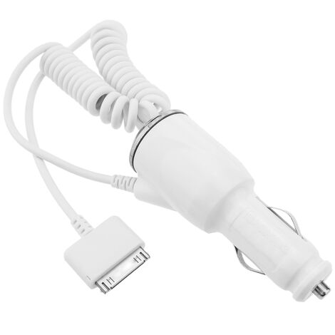 BeMatik - Alimentatore per accendisigari sigaretta ad Apple 30pin 5VDC 1A