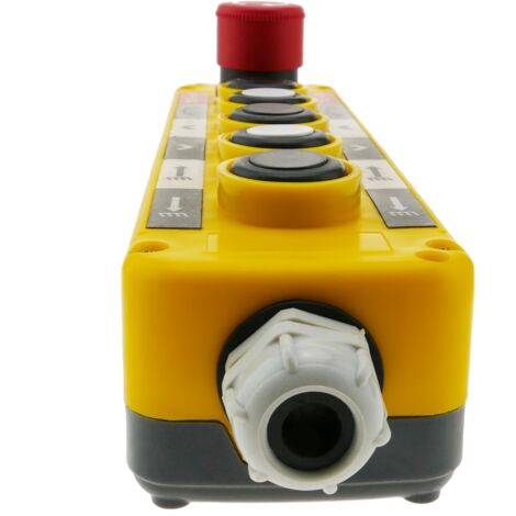 Scatola Pulsanti Momentanea Per Sollevamento - Rosso, Verde, Nero, Bianco, Impermeabile IP32, Per Argani E Porte - Foto 3