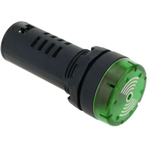 Segnalatore spia indicatore LED 220V con cicalino - Giardino e Fai