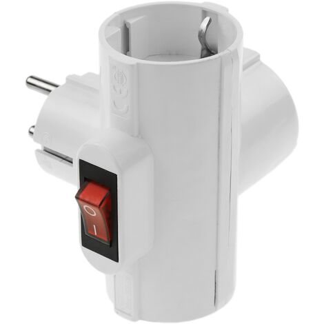 Dimmer Tecnel 1-10Vcc con interruttore 10A Keystone Bianca TE0595.B