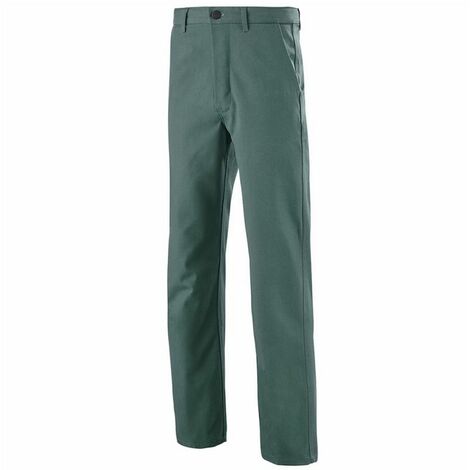 Cepovett - Pantalon de travail 100% Coton ESSENTIELS 62 - Vert