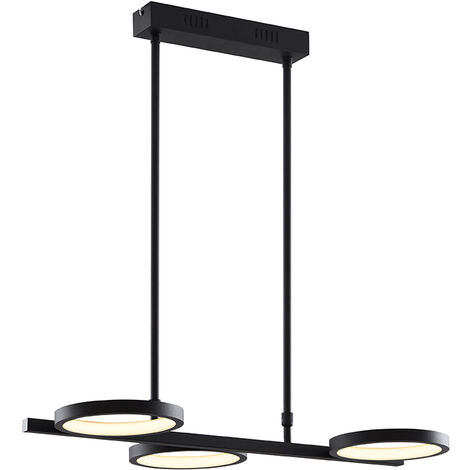 Qazqa Stehlampe Botot Schwarz – Dimmbare LED, 4 Stufen, Für Wohnzimmer & Schlafzimmer