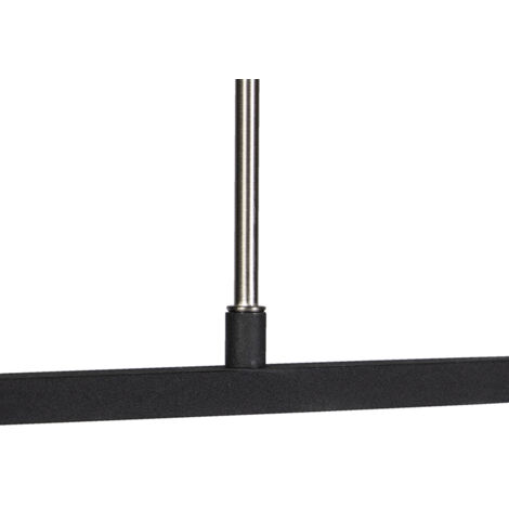 Moderne Hängelampe schwarz inkl. LED Dimmbar - Bold