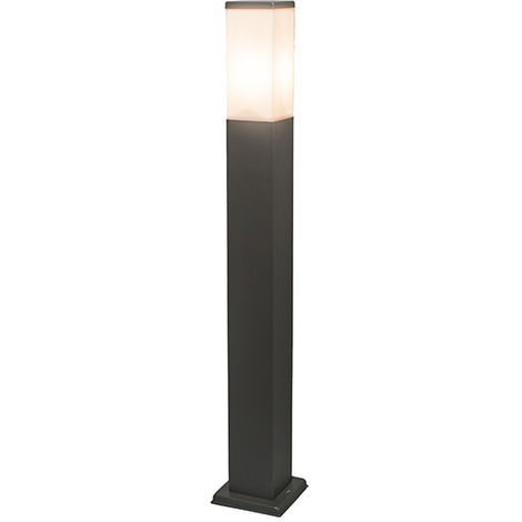 BRILLIANT Lampe Bergen LED Außenstandleuchte edelstahl 1x LED-PAR51, GU10, 4W  LED-Reflektorlampe inklusive, (345lm, 4000K) IP-Schutzart: 44 -  spritzwassergeschützt
