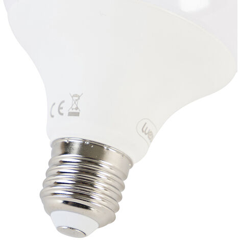 Set mit 3 intelligenten E27 RGBW-LED-Lampen G95 11W 1050 lm 2200