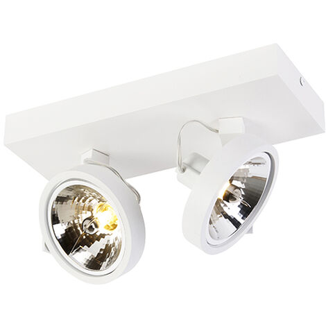 BRILLIANT Lampe schwenkbar enthalten) QT14, für geeignet G9, Köpfe Joya Spotrohr 2x chrom 33W, Stiftsockellampen 2flg (nicht